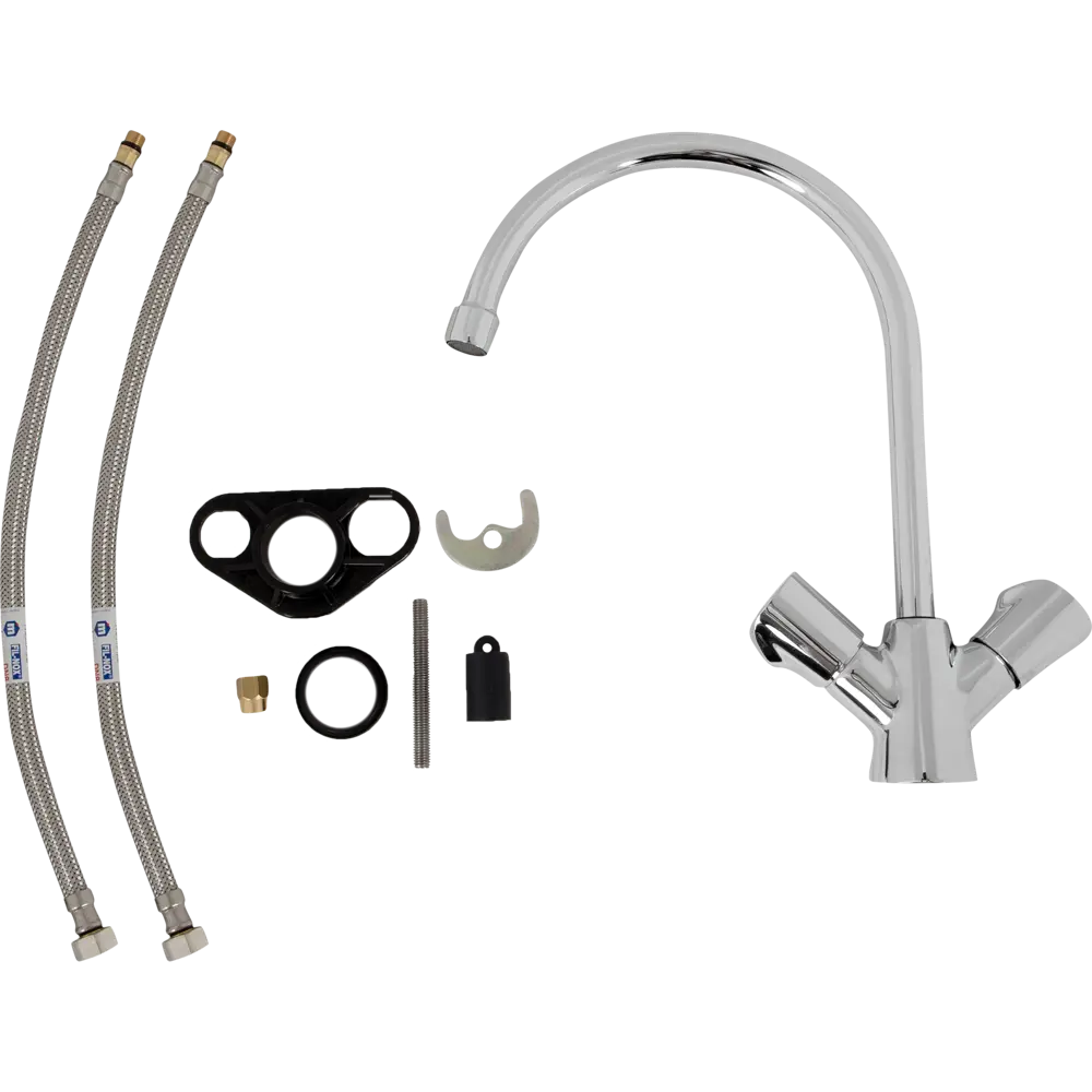 Смеситель для кухни Ideal Standard Euroflow, цвет хром 82126196 STLM-2104032 - Вид №2