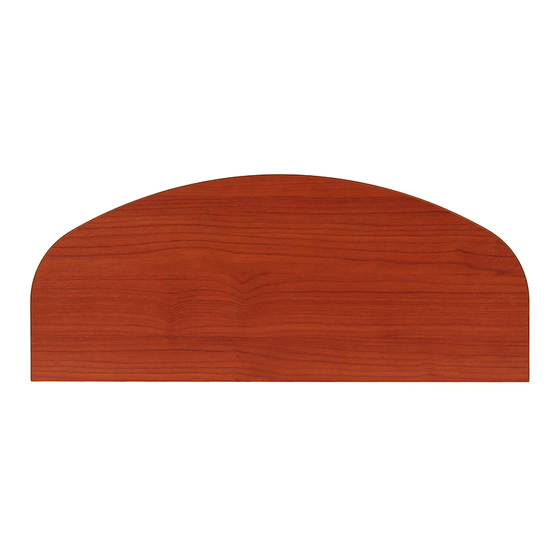 Полка фигурная , 600x250x16 мм, вишня LJPS0453 Public Steel Россия  - Вид №1