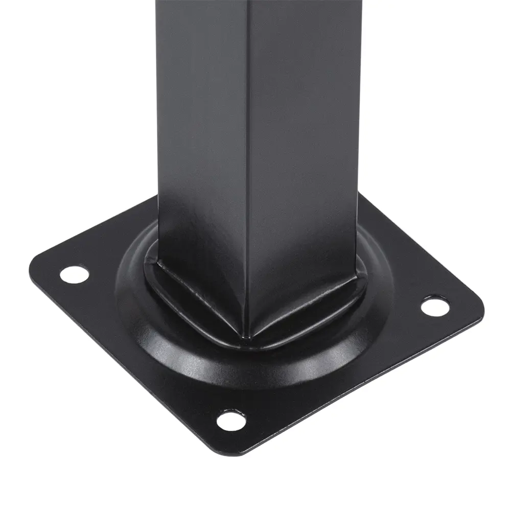 Ножка для мебели квадратная 25x25x200 мм металл черная 89380781 STLM-2163006 Santreyd  - Вид №2