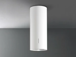 Falmec Стальной островной капот с активированным углем White