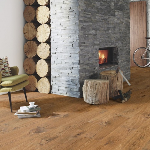 Массивная доска Boen Solid Plank Historical 187 Live Natural Дуб Натур (Гладкая) 800-2220х187 мм EHCCVKWD - Вид №11