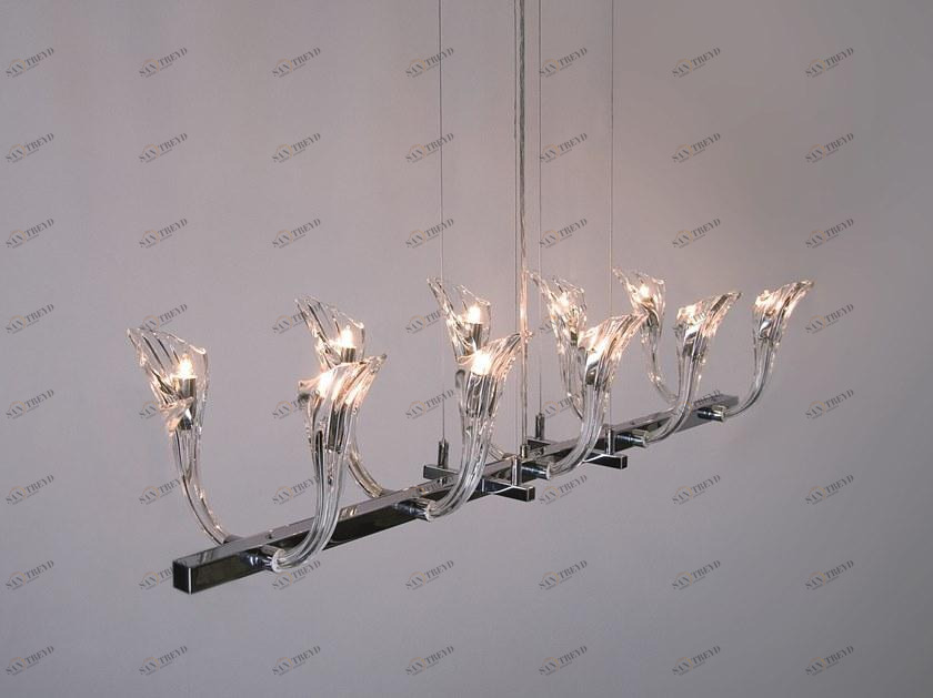 ILFARI Хрустальный подвесной светильник с кристаллами swarovski® Chill out 10334/10335