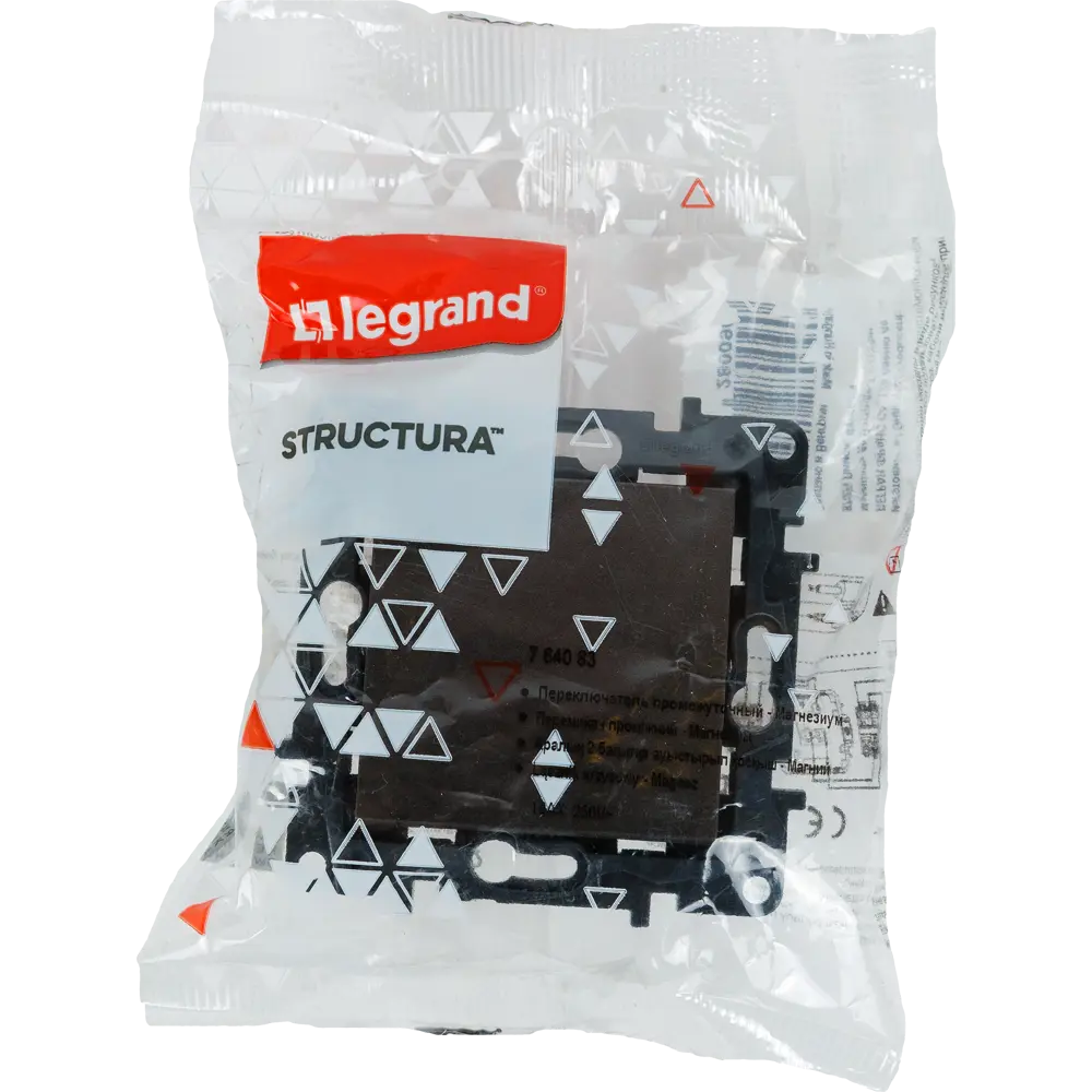 Переключатель промежуточный Legrand Structura для управления светом из нескольких мест 82064635 STLM-0018624 - Вид №6