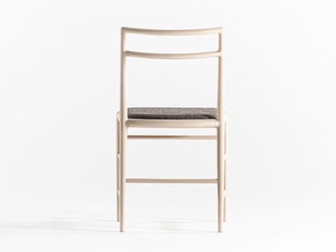 Стул из бука с мягким сиденьем DE PADOVA THE SENSITIVE LIGHT CHAIR ARCH-00085164 - Вид №8