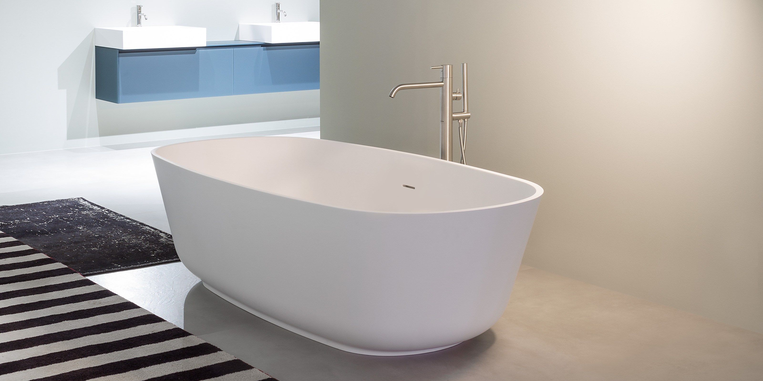 Овальная ванна Cristalplant® Antoniolupi BAÌA ARCH-00008069 - Вид №4