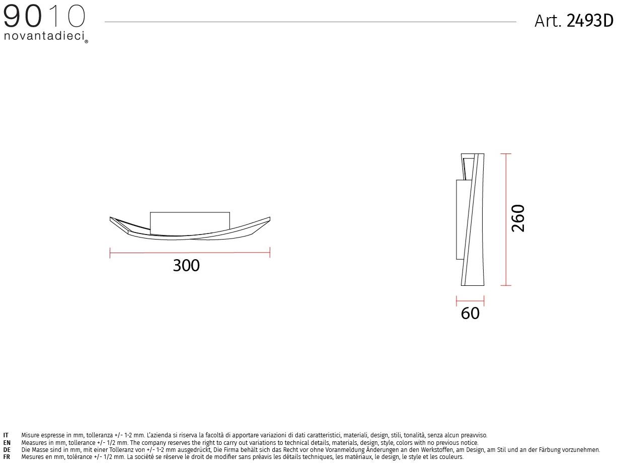 9010 novantadieci Аппликация светодиода из cristaly®  2493d  - Вид №2