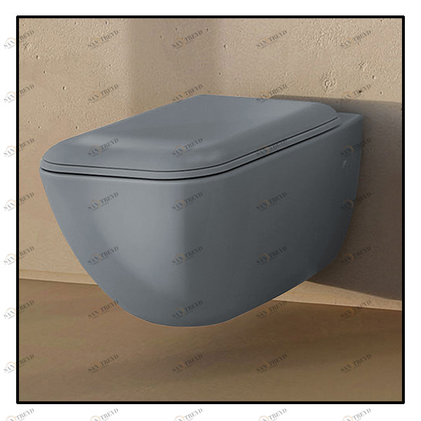 SHCOVSKBR Подвесной унитаз настенный Серый Ceramica Cielo SHUI Comfort Италия