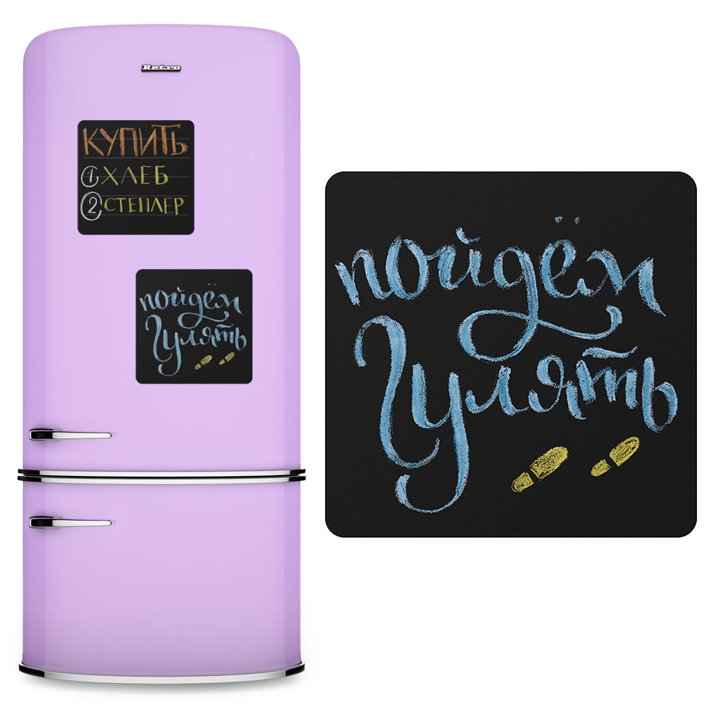 ML0085 Набор из 2 грифельных магнитных досок mini Melompo 