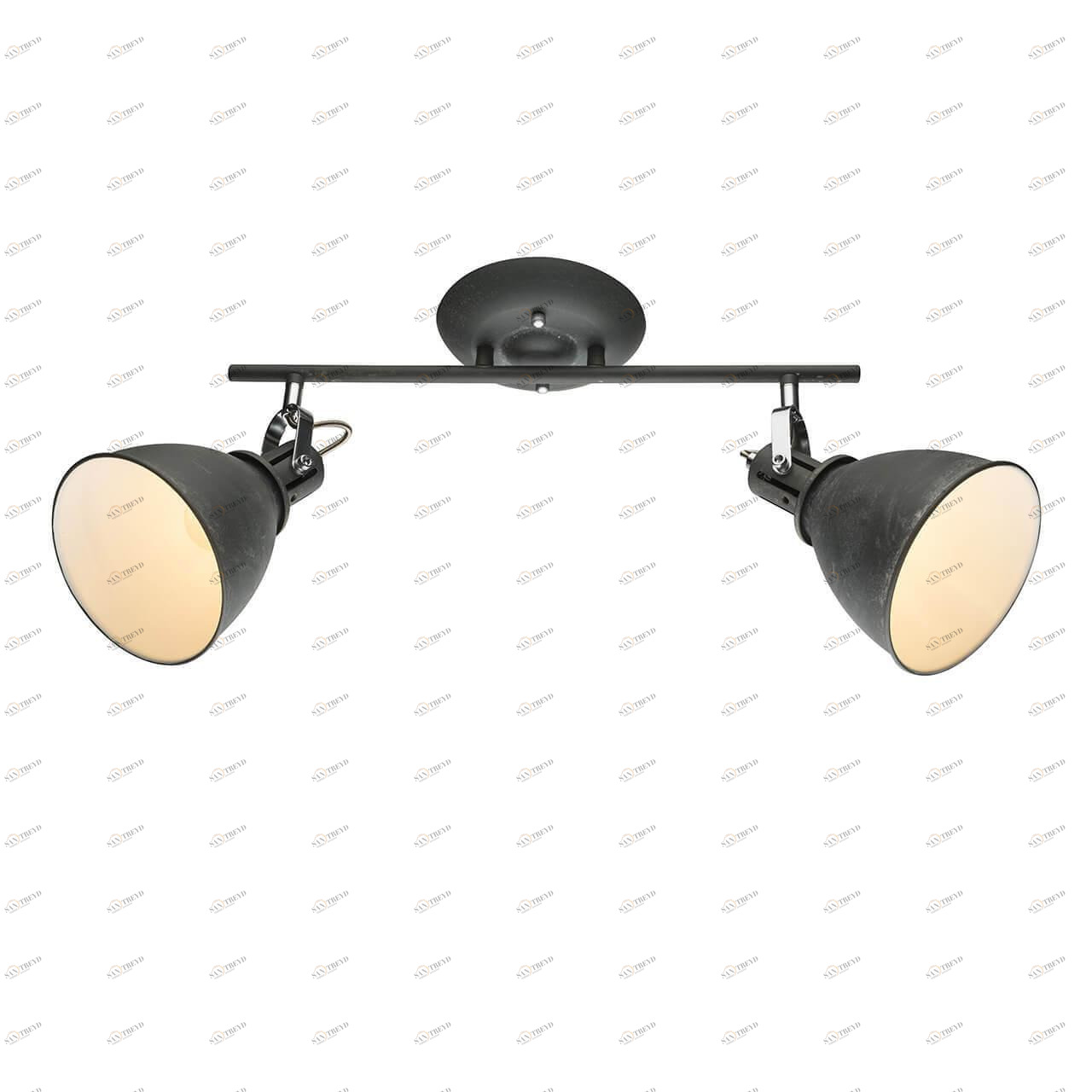 Спот потолочный черный Globo Jonas 2 54646-2 GLOBO JONAS 00-3891731 Черный Ceramica Globo 