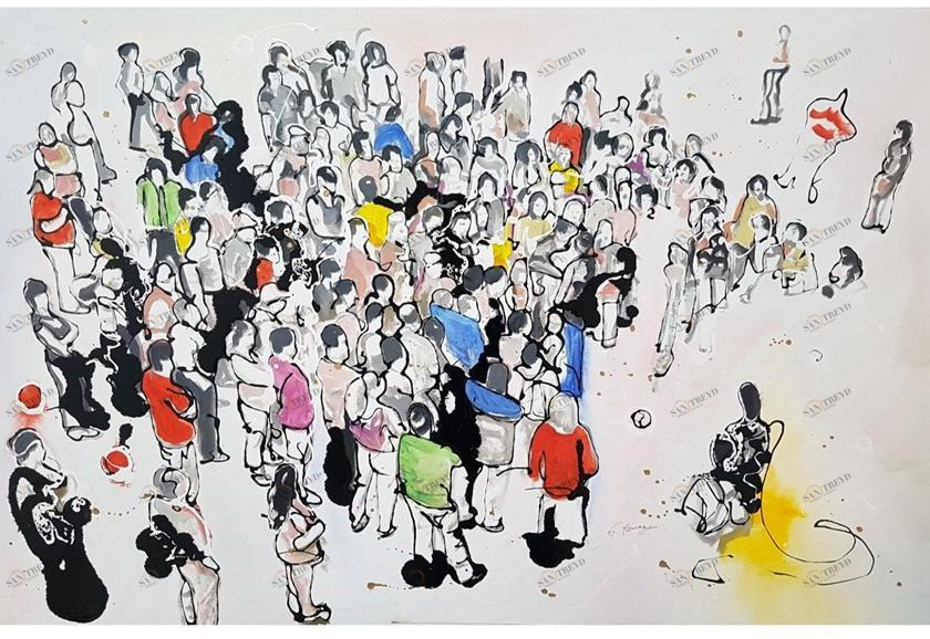 NOVOCUADRO ART COMPANY Картина на холсте Eduardo romaguera sun-id-1391510