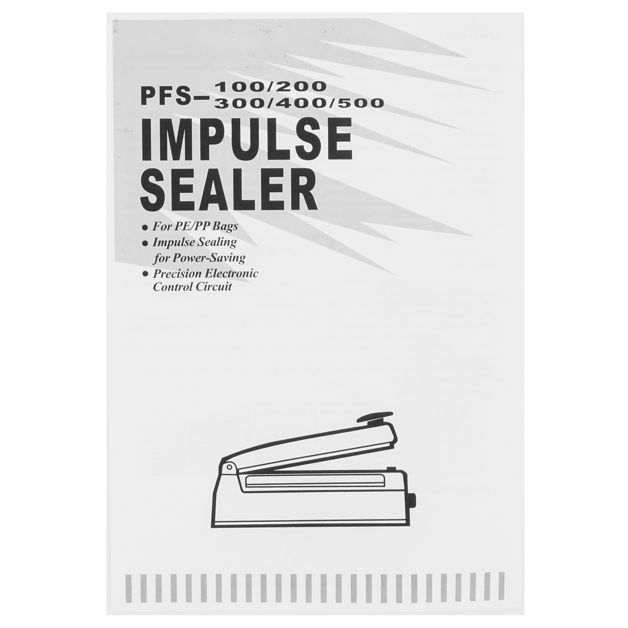 9126342 Вакуумный упаковщик Viatto PFS-300AC STDN-0083928 - Вид №7