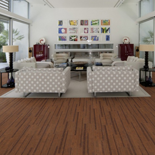 Пробка Wicanders Cork Plank Lane Chestnut (Гладкая) 1220х140 мм C83S001 - Вид №12