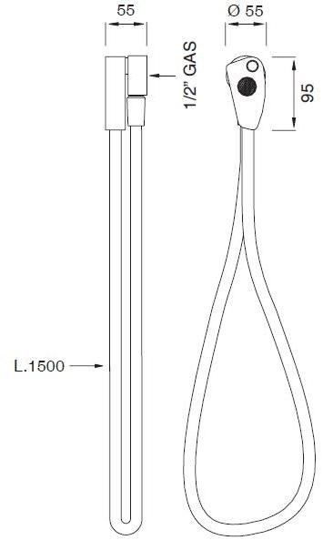 Ceadesign Ручной душ с подставкой Neutra sun-id-1480402 - Вид №1