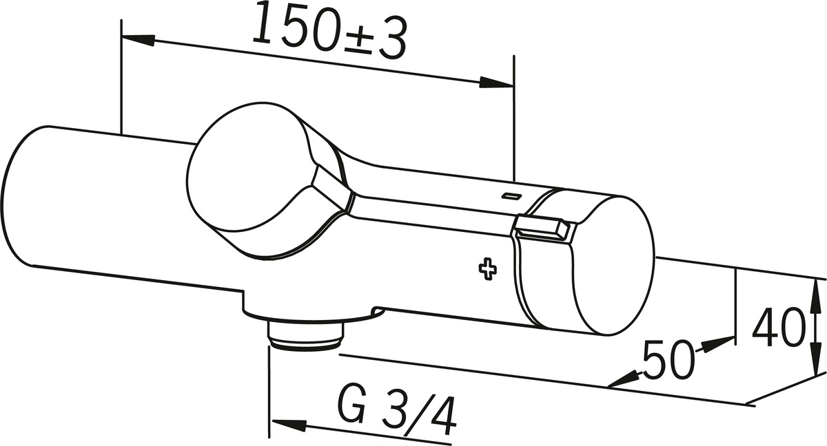 Oras 7261 Смеситель для душа 7261 Oramix Хром  - Вид №4