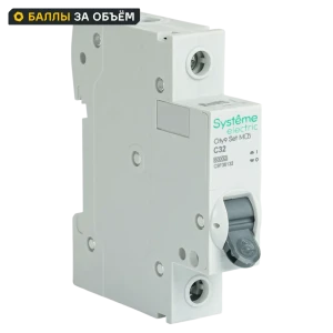 Автоматический выключатель SYSTEME ELECTRIC City9 1P 32A 89412732