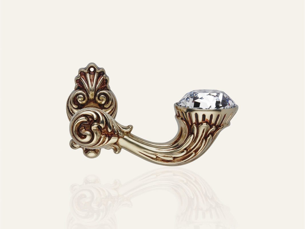 Латунная ручка в стиле Людовика XIV с кристаллами Swarovski® с насадкой LINEA CALI' Brilliant Diamond ARCH-00079196 - Вид №6