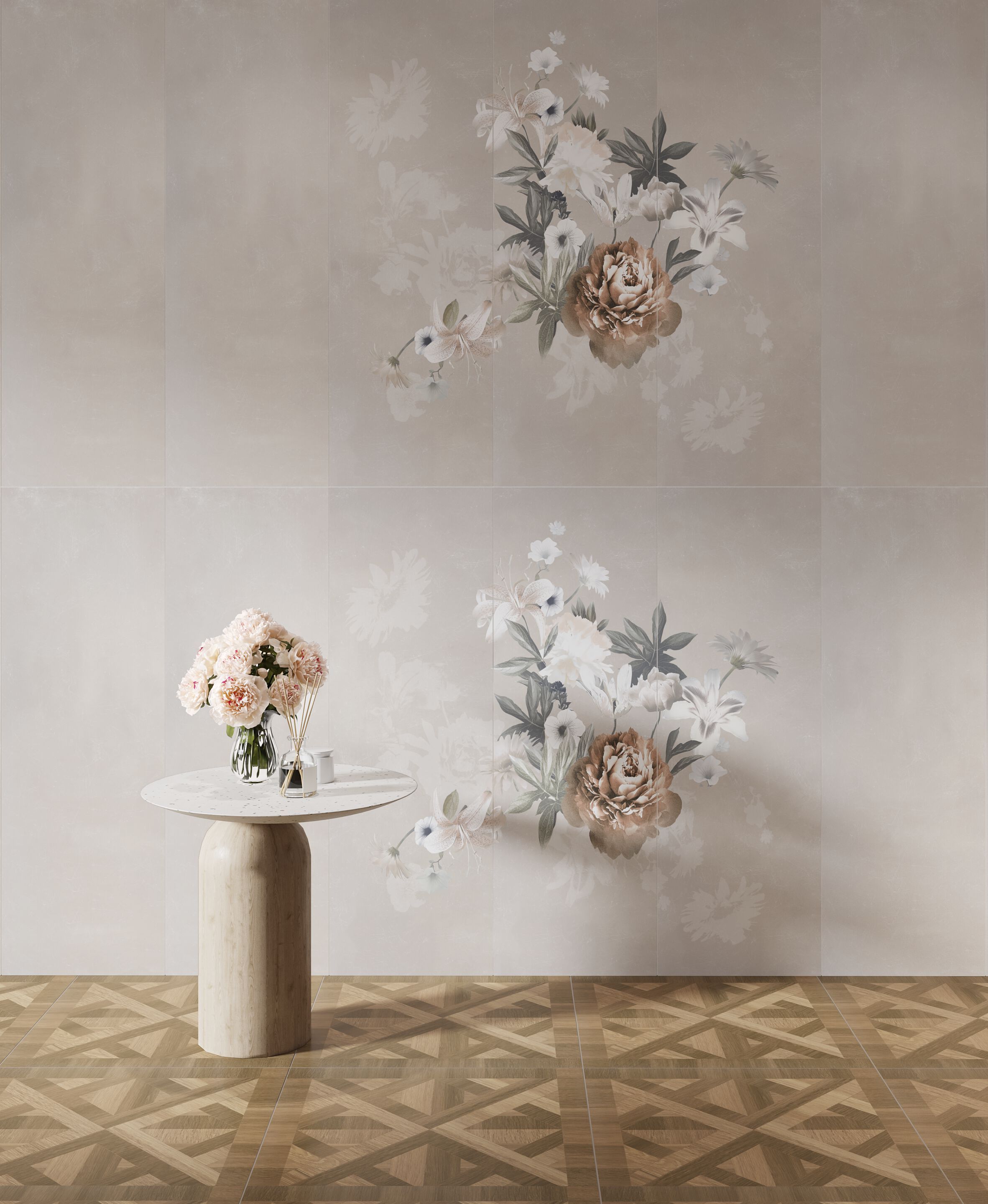 Пол / керамогранит с эффектом цемента Kaleseramik ванная комната ARCH-00146918 - Вид №2