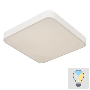 Светильник потолочный светодиодный Square 18 м² регулируемый цвет белый 82070143 STLM-2168550