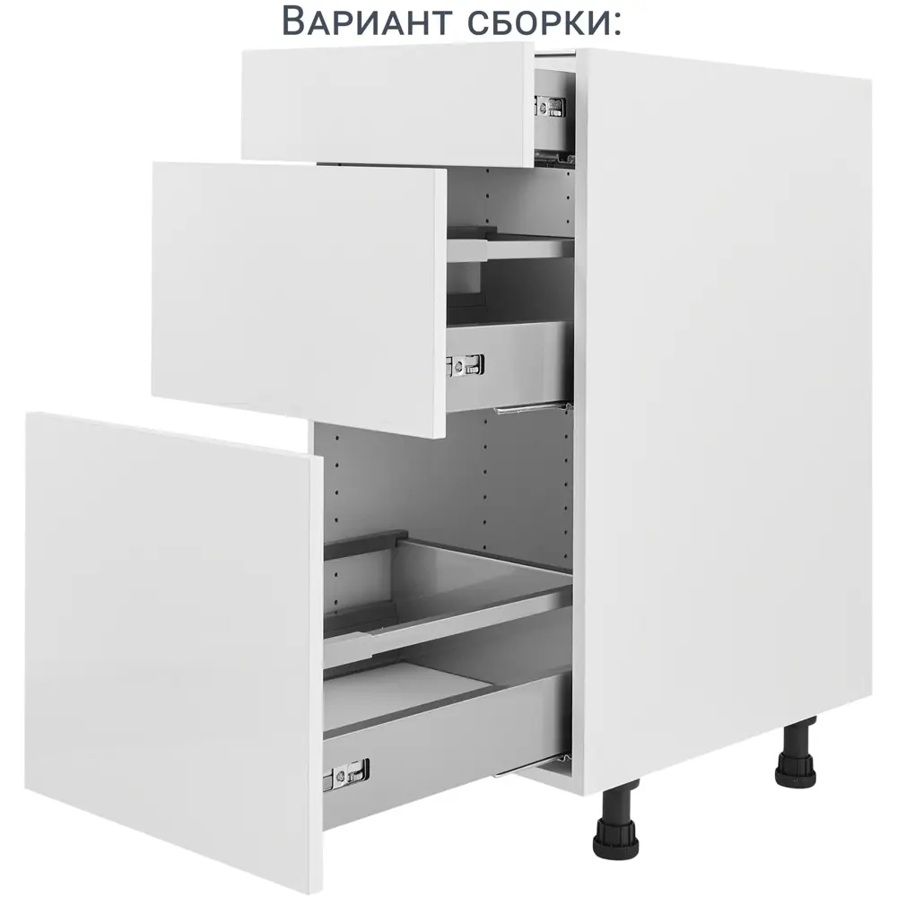 Ящик Delinia ID 36.8x9.4x48 см металл цвет серый 82109383 STLM-2050044 Отсутствует - Вид №8
