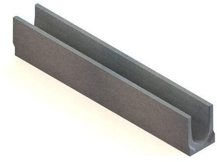 Лоток водоотводный BetoMax Basic ЛВ-10.14.13-Б бетонный 4000 ГеоПластБорд