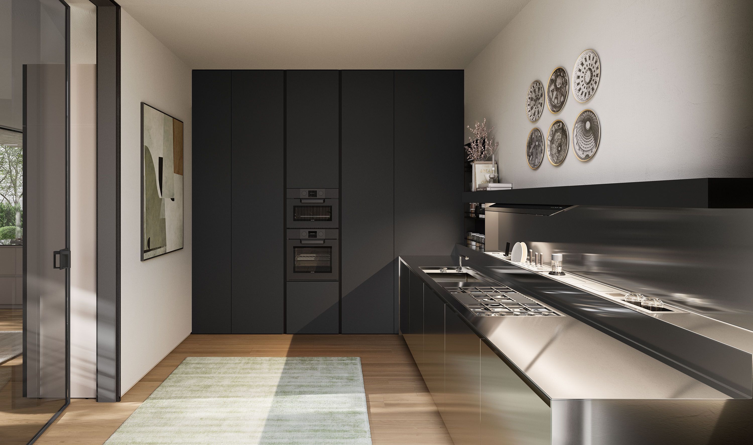 Кухня с полуостровом Copatlife Life Projects ARCH-00120246 - Вид №5