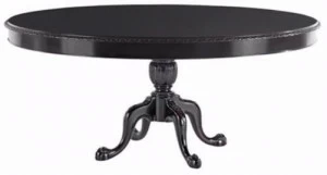 Gianfranco Ferré Home Круглый стол из лакированного красного дерева