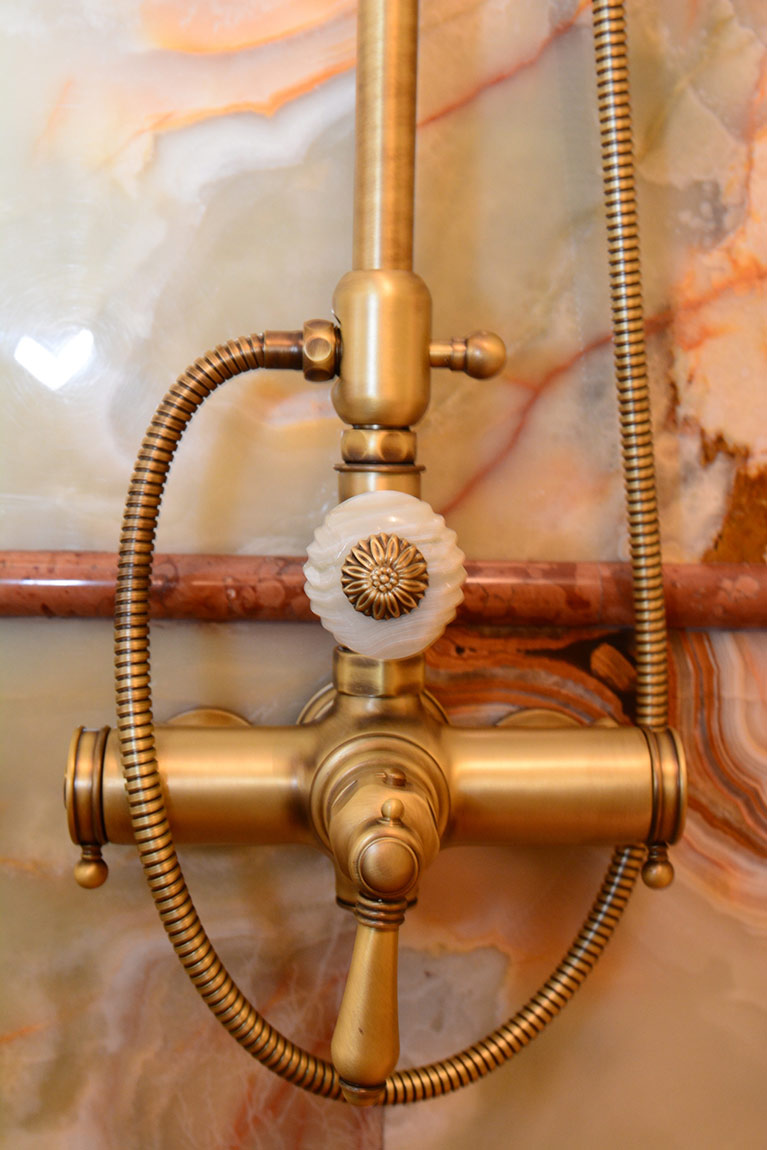 2102 ** 09O Комплект ванны с дуплексным душем Nicolazzi Series Onice  - Вид №7