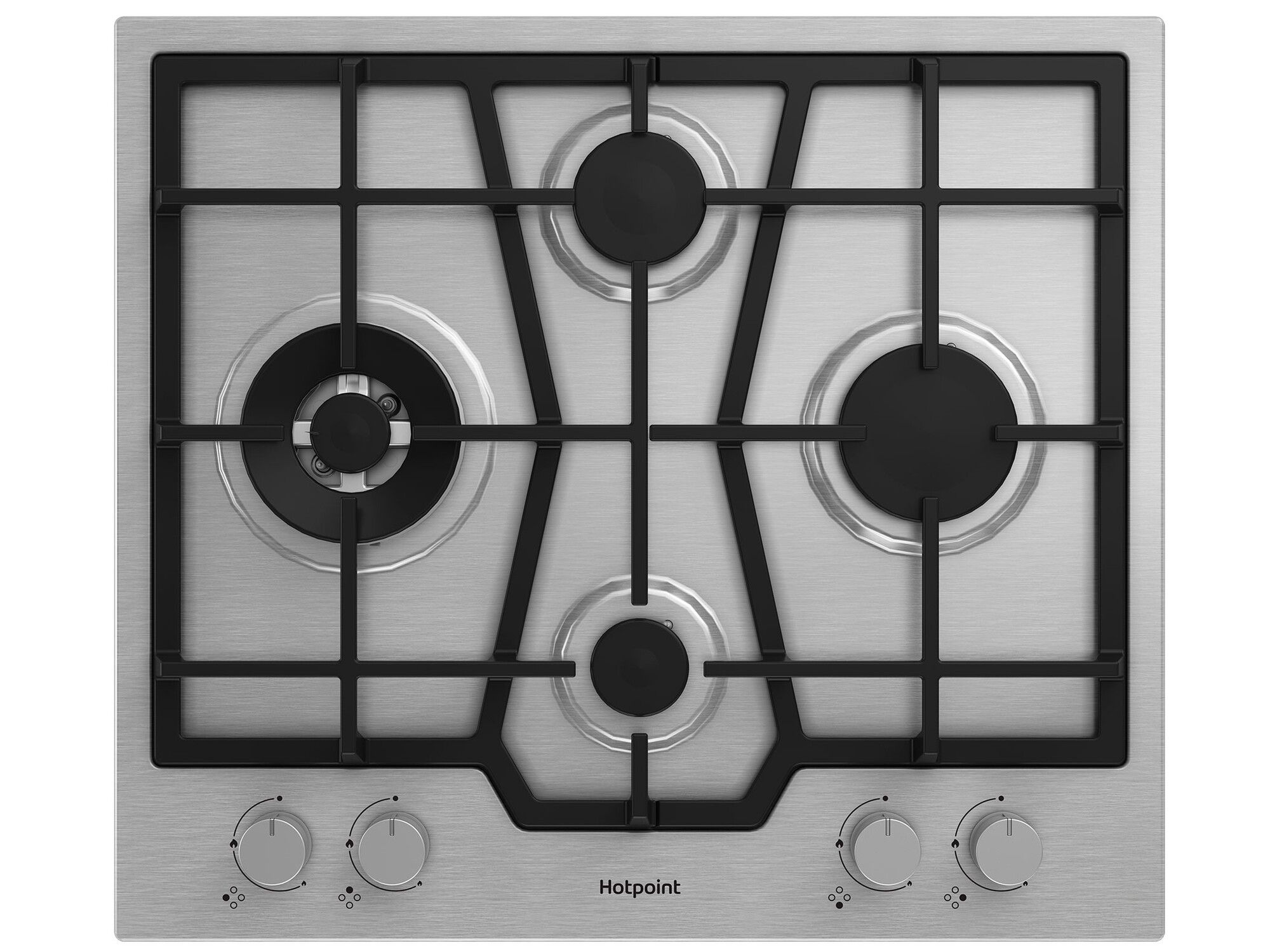 9106611 Газовая варочная поверхность Hotpoint HGMT 643 W IX STDN-0085627