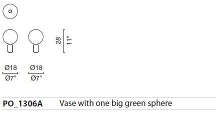 Cappellini Ваза из боросиликатного стекла sun-id-1487262 - Вид №6