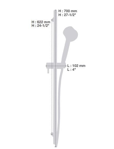 Термостатический набор для душа с душем BARIL PRO-3902-66 ARCH-00148037 - Вид №6