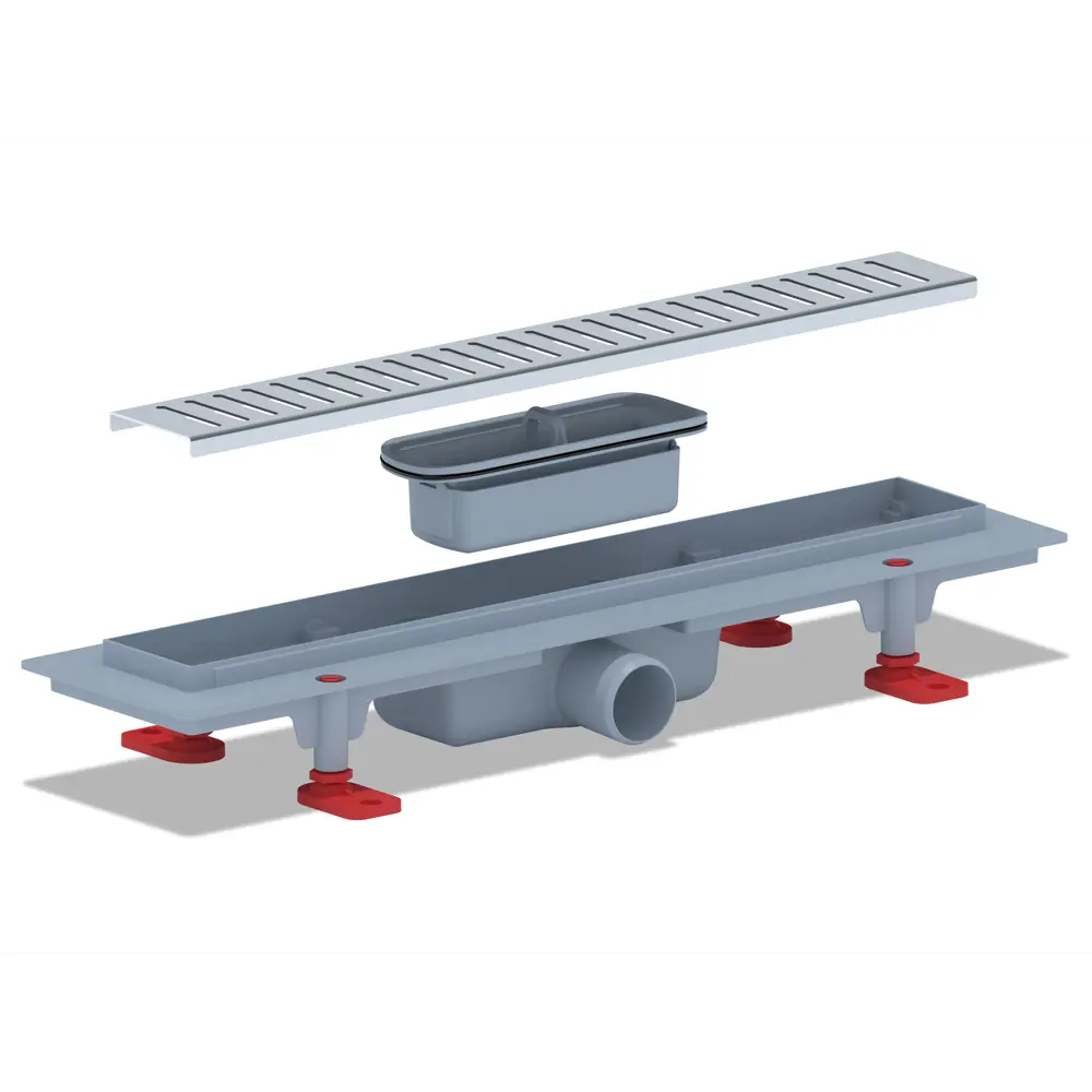 Душевой трап Ани Пласт «Бимс» с гидрозатвором 450 мм 82494719 STLM-0028646 - Вид №6
