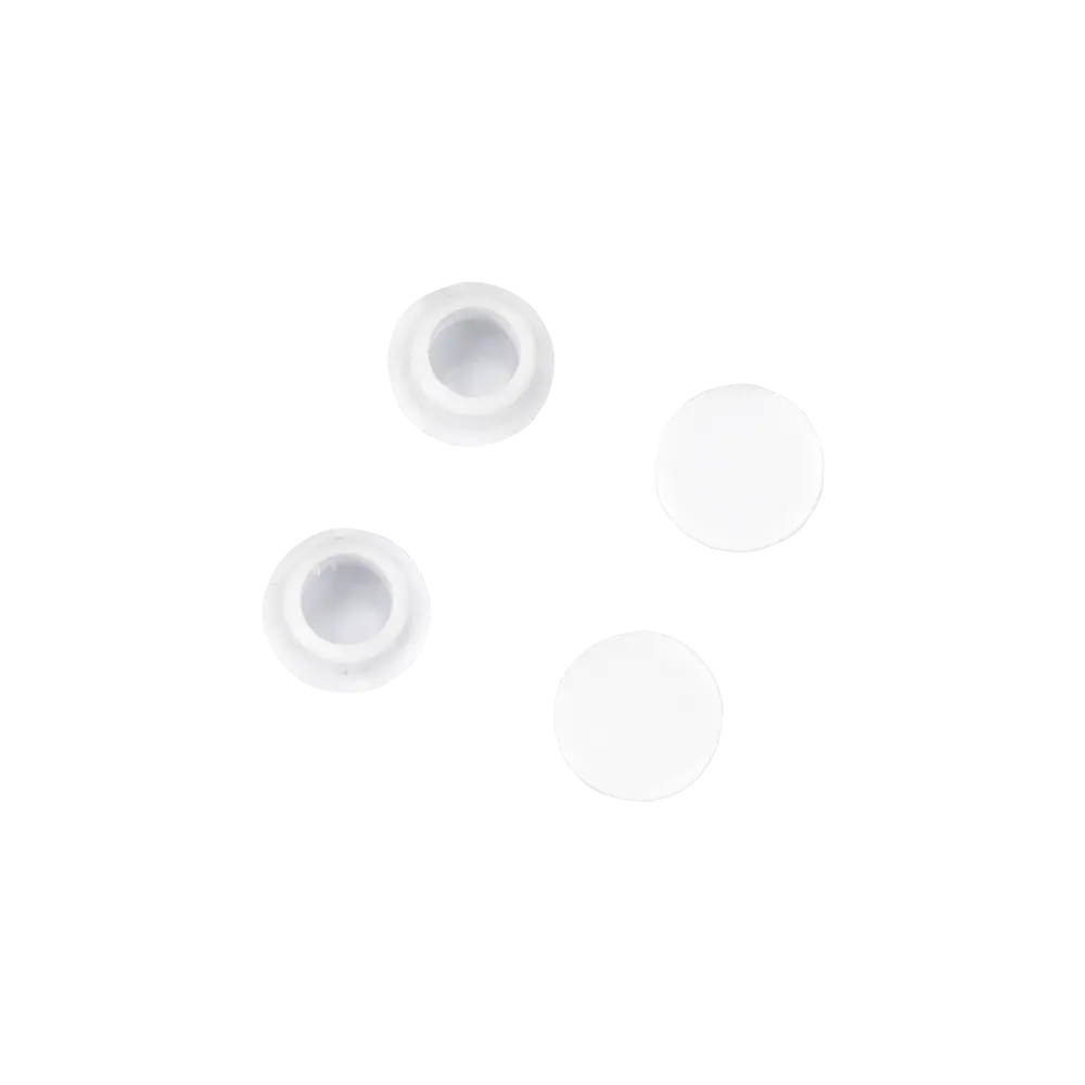 Заглушки декоративные Inspire для карнизов белые 10 мм (4 шт) 87768886 STLM-0811882 - Вид №1