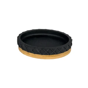 Мыльница LEMER Lille в стиле чёрное дерево для современной ванной 89384423