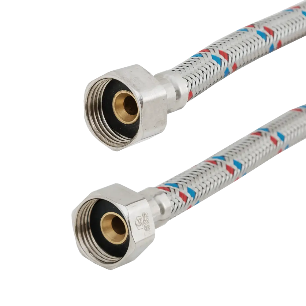 Гибкая подводка для воды 1/2" гайка-гайка 150 см 82894109 STLM-2155573 Santreyd  - Вид №1