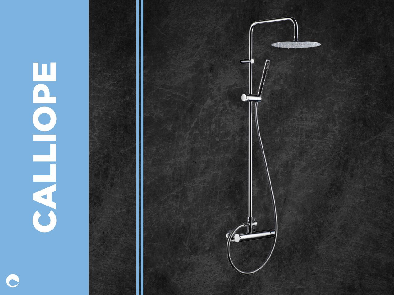 Душевая колонна с ручным душем Cropelli круглый ARCH-00063865 - Вид №1