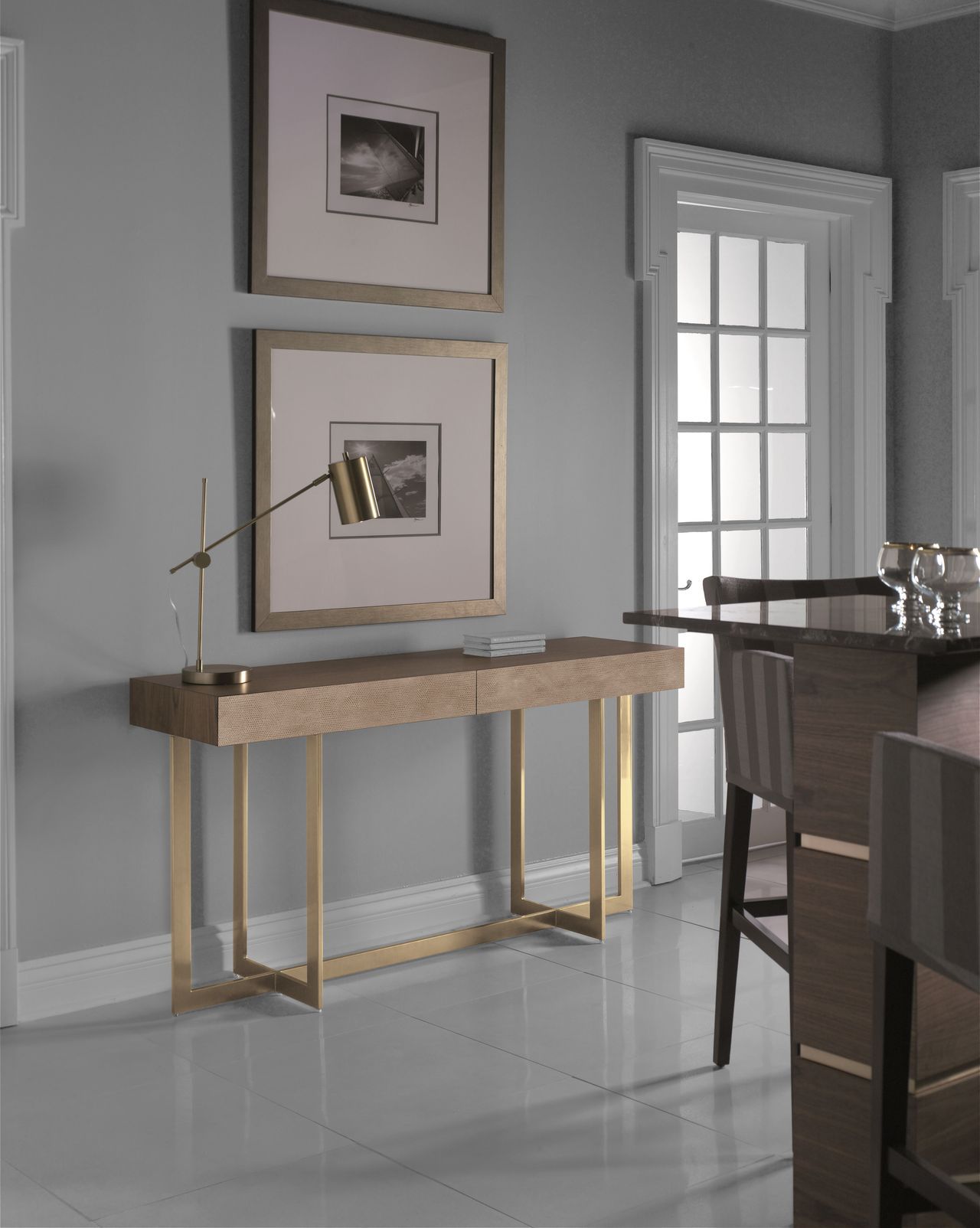 Деревянная прямоугольная консоль с ящиками Hurtado Evolution ARCH-00047568 - Вид №11