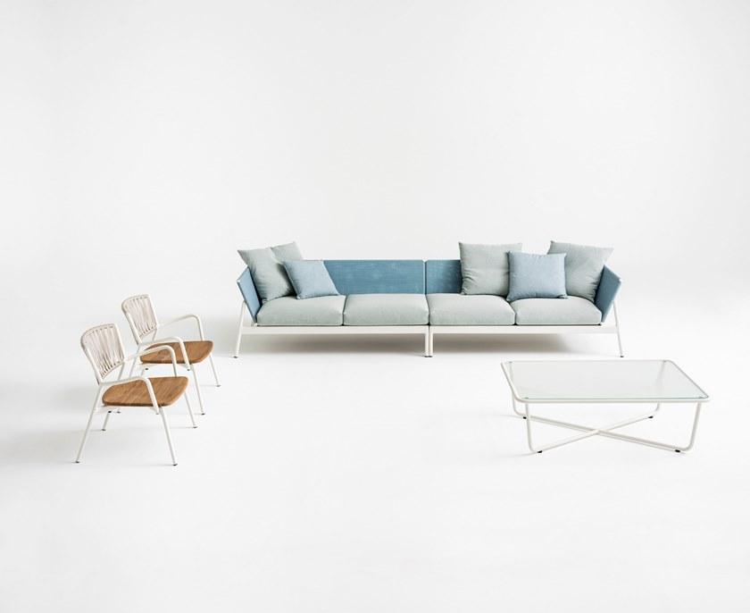 RODA Секционный модульный садовый диван из batyline® Piper sun-id-1460922 - Вид №4