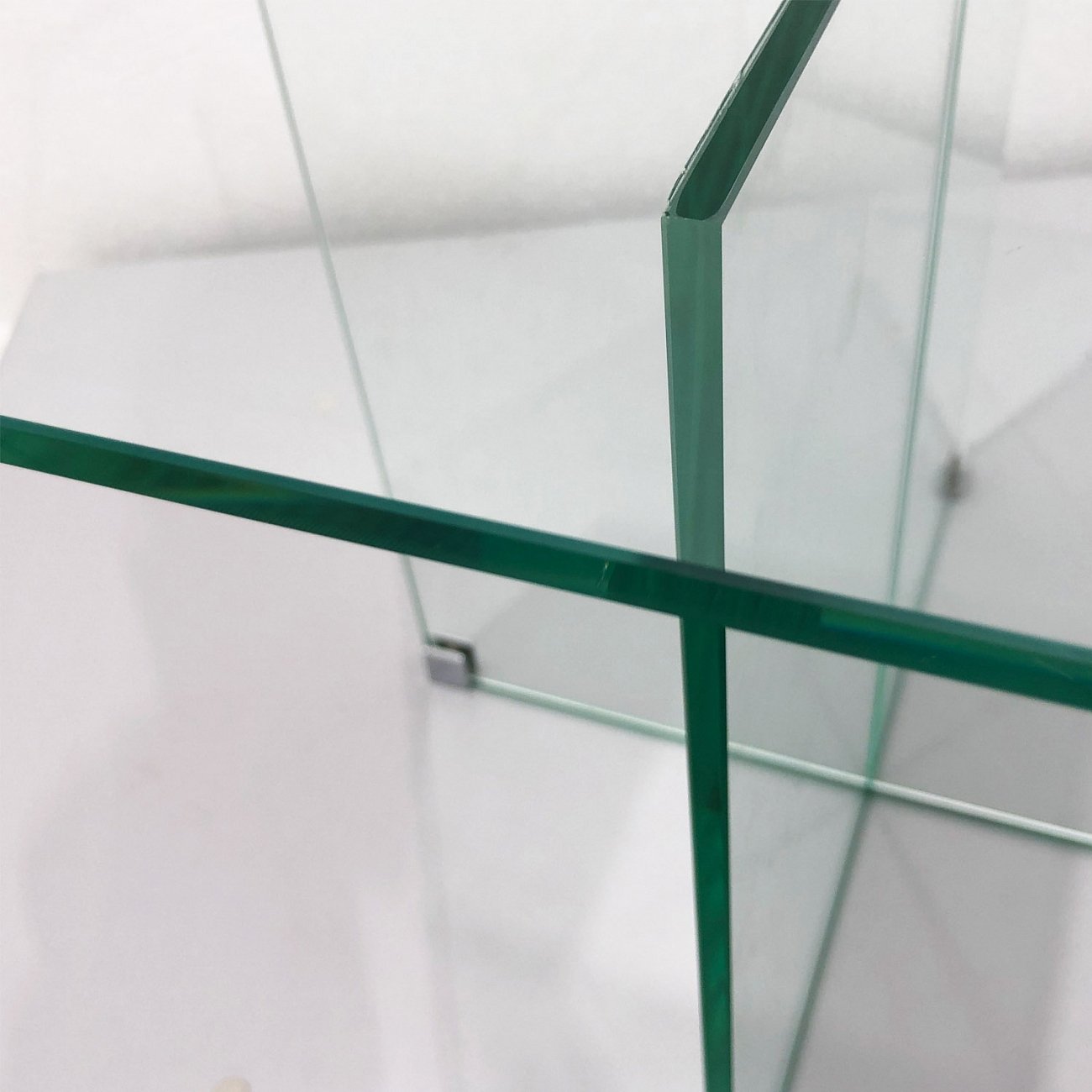 Журнальный столик стеклянный шестигранный 60 см "Изи" GRAUM  304082 Прозрачный  - Вид №4