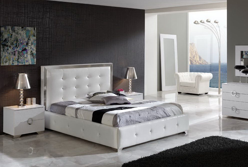 Тумбочка прикроватная белая CO ESF FIUME 043978 Белый  - Вид №2