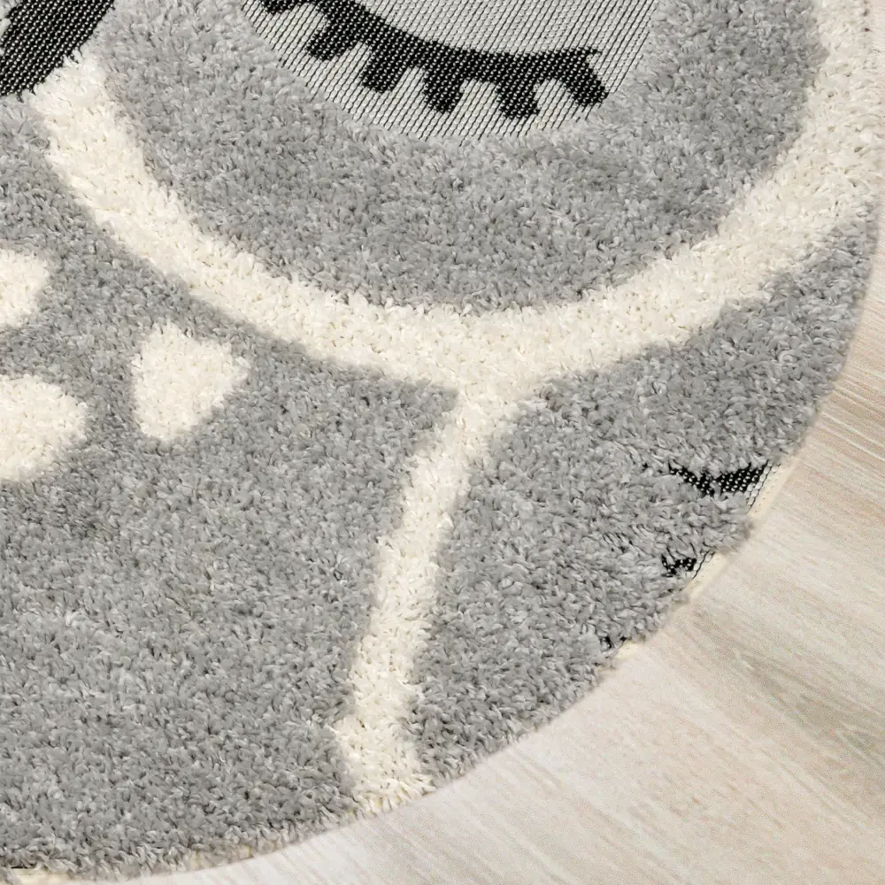 Ковер полипропилен Richie 15527/966 ø120 см цвет серый 82410308 STLM-2017791 BALTA RUGS  - Вид №1