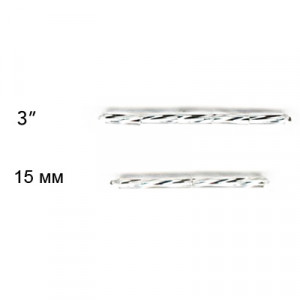 351-27001 Бисер Чехия BUGLES 6.8 мм 3 50 г PRECIOSA