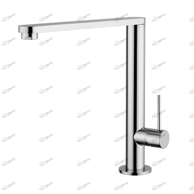 Латунь. 327.10. Смеситель для кухонной мойки Quadrodesign Brass