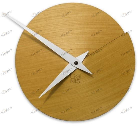 LIGNIS® Настенные деревянные часы Vulcano 10.210