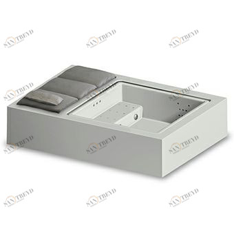 9S7TWGRSO-R Отдельностоящая ванна  Kos by Zucchetti Quadrat Pool 