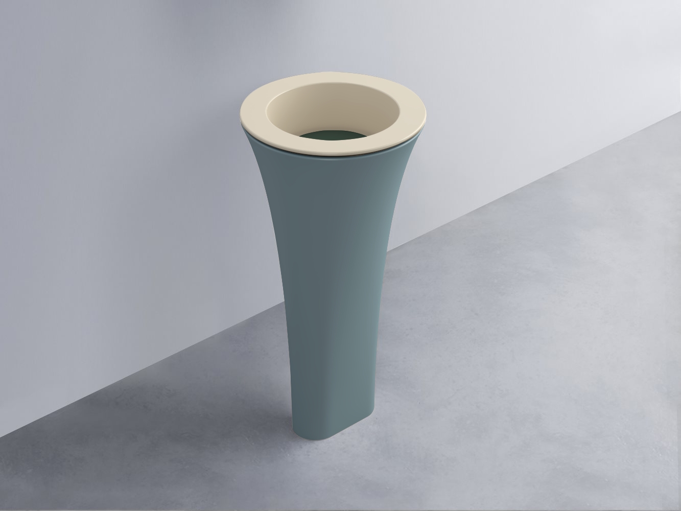 AMLA45-LN+AMPILT-MU+AMCOLT-PL Раковина Amedeo Tondo отдельностоящая cielo Enjoy + Amedeo Ceramica Cielo