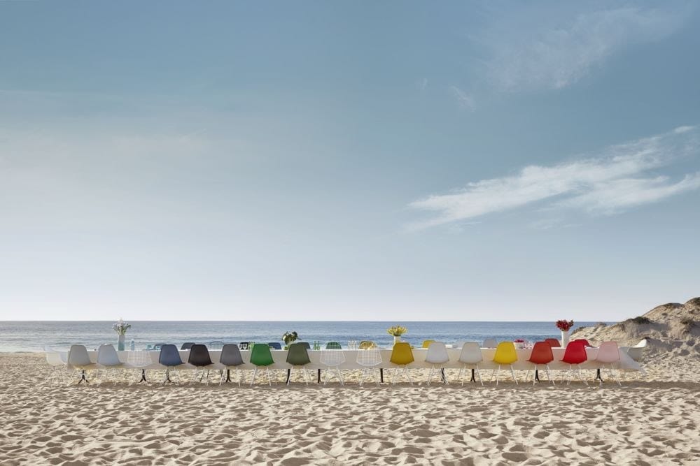 Мягкий стул из ткани VITRA Eames Plastic Chair ARCH-00146883 - Вид №45