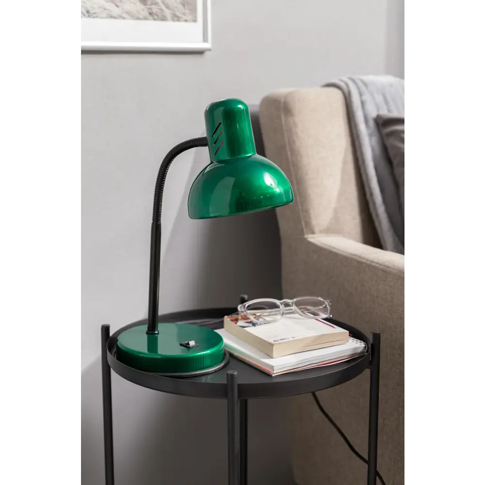 Рабочая лампа настольная Семь огней Эйр 1 лампа Е27 цвет зелёный STLM-2010903 - Вид №11