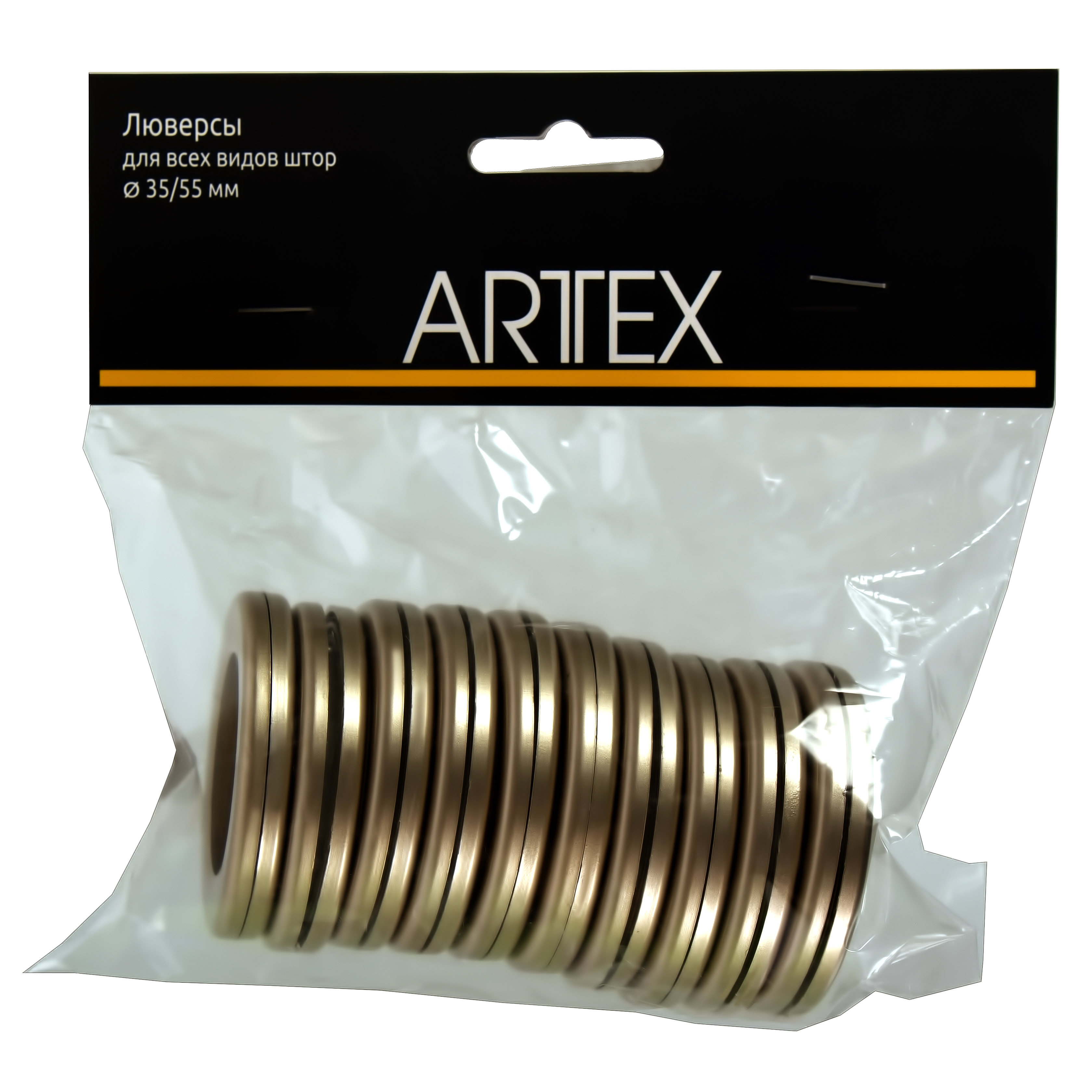 17971823 Люверс универсальный 350х550 мм цвет бронза STLM-0009102 ARTTEX  - Вид №1