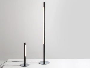 Акриловый и алюминиевый светодиодный торшер