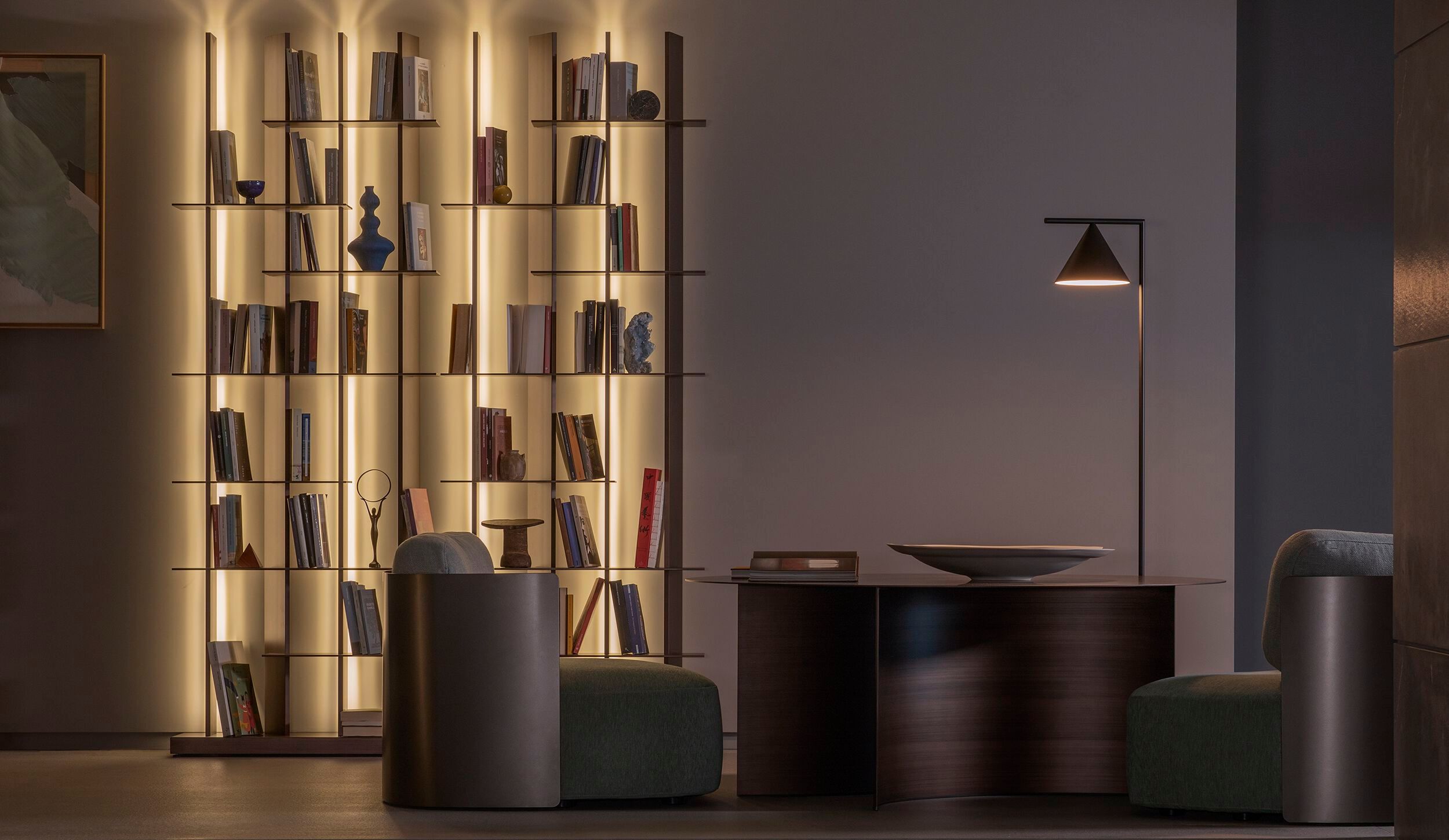 Круглый металлический журнальный столик Flou Pierre ARCH-00127357 - Вид №15